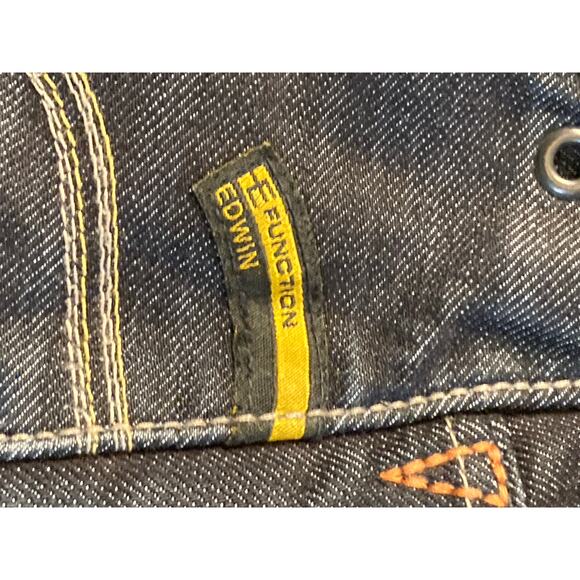 Vtg EDWIN 505 Japanese Denim Jeans Men's W36 L30 Loose Straight Blue Selvedge - Picture 8 of 10